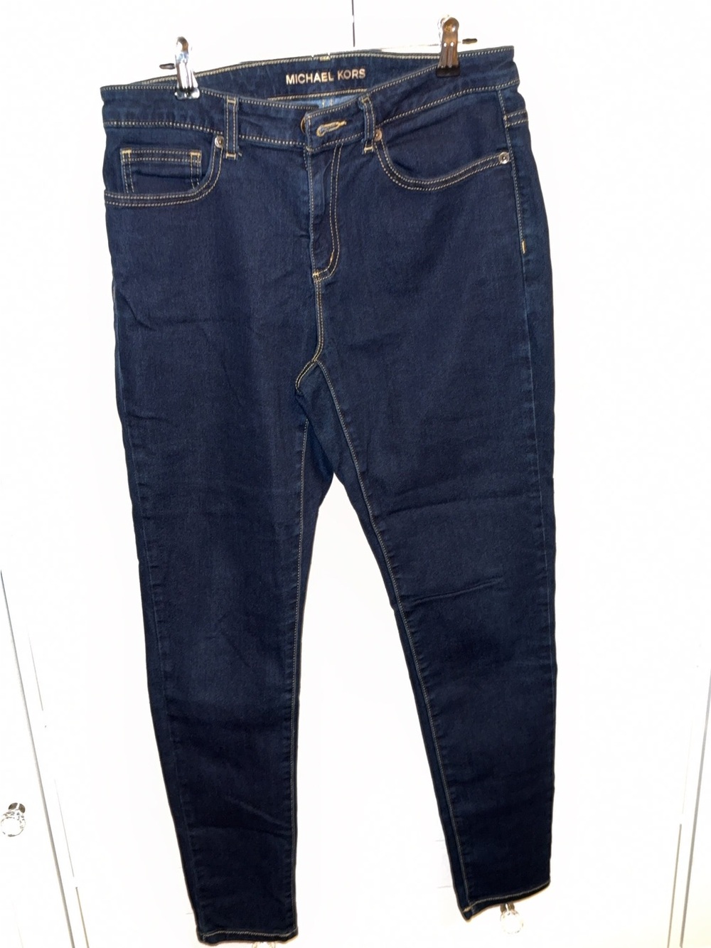 Michael Kors Women's Dark Indigo Skinny Jeans